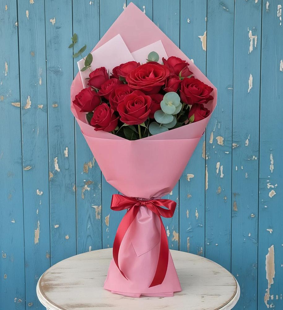 Букет цветов из: Розы в Плесе