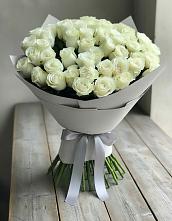 Букет 35 Белых роз в Плесе