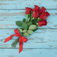 Букет Красные розы в Плесе
