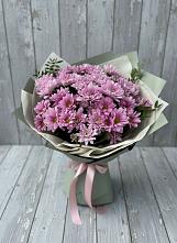 Букет цветов из:  Хризантемы #REPLACE_PRED# Плесе