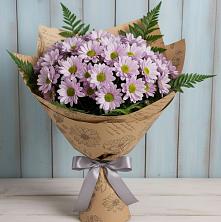 Букет цветов из:  Хризантемы в Плесе