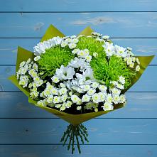 Букет цветов из:  Хризантемы в Плесе