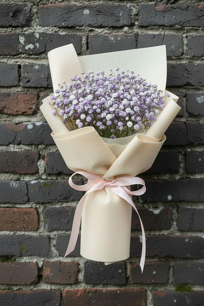 Букет цветов из: Гипсофила в Плесе