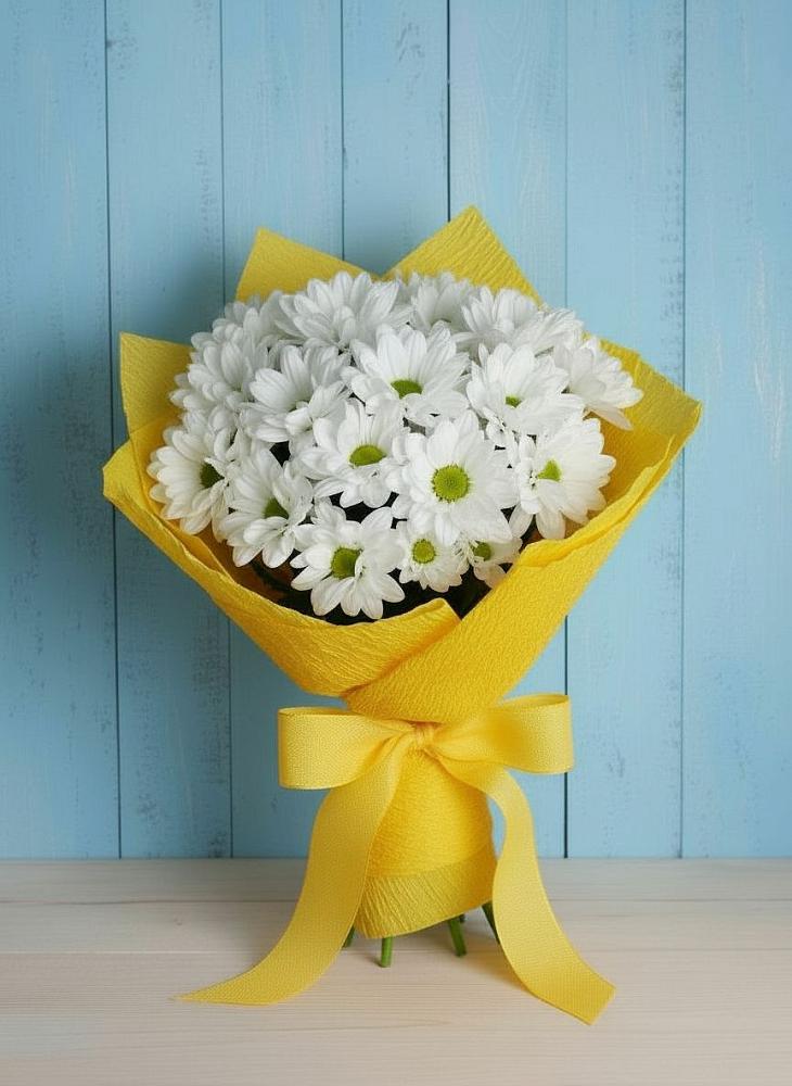 Букет цветов из: Хризантемы в Плесе