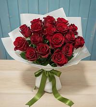 Букет Красные розы в Плесе