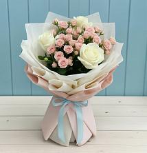 Букет цветов из:  Розы в Плесе