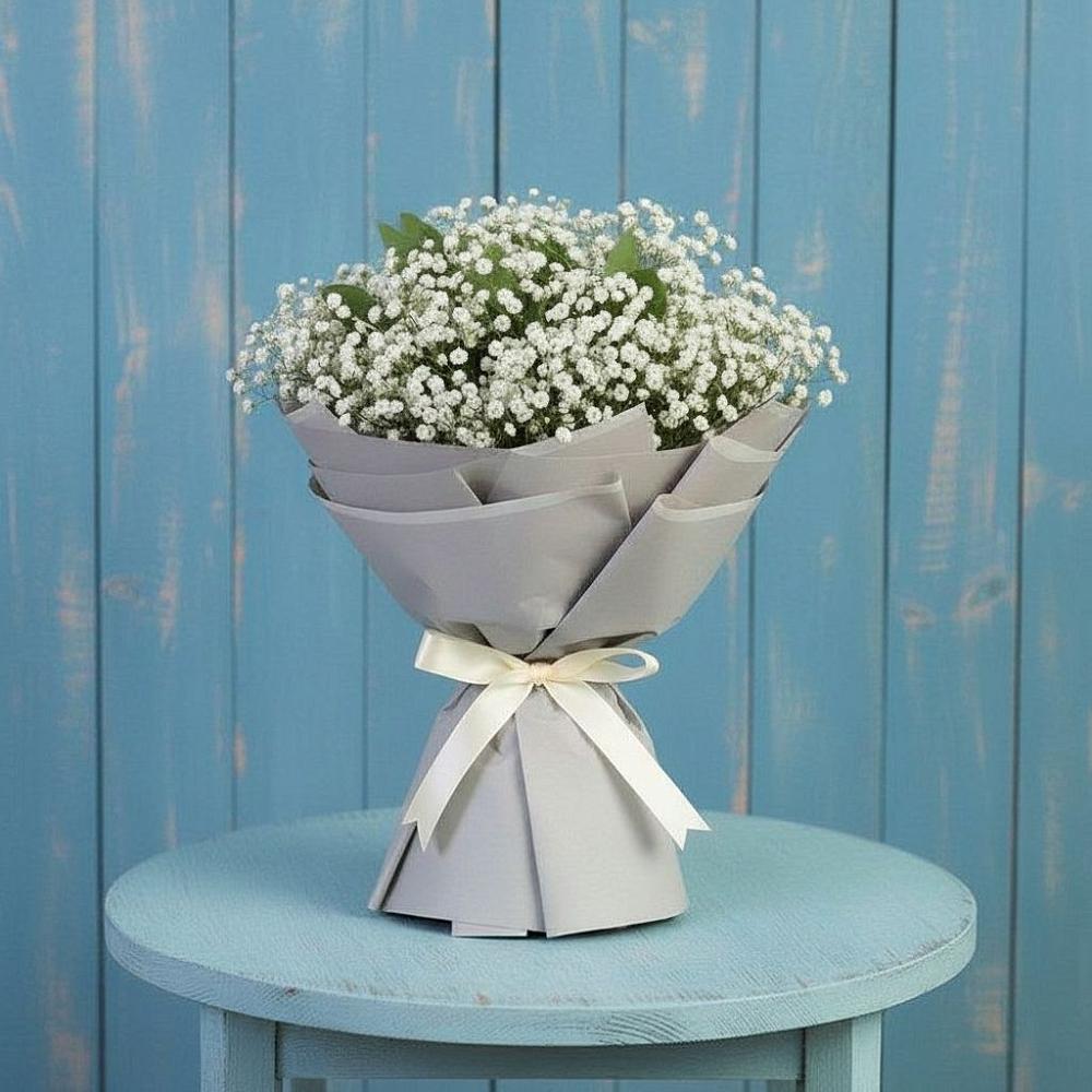 Букет цветов из: Гипсофила в Плесе