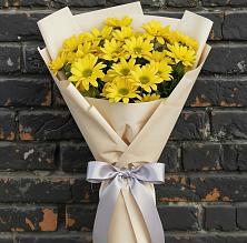 Букет цветов из:  Хризантемы в Плесе