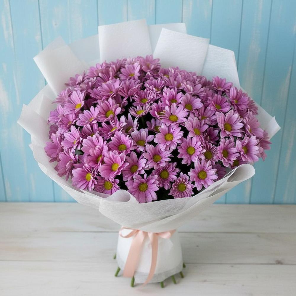 Букет цветов из: Хризантемы в Плесе