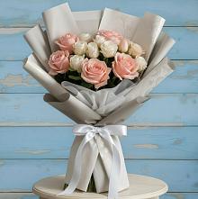 Букет цветов из:  Розы в Плесе