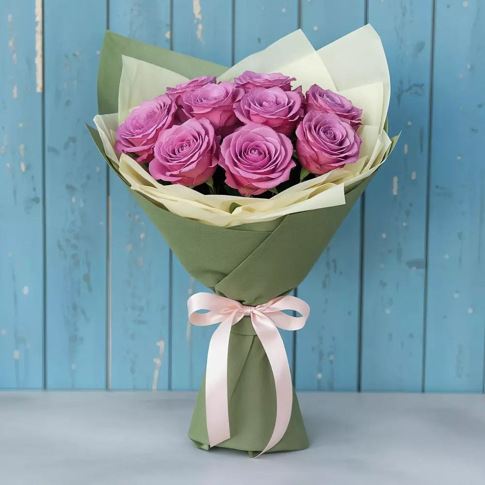 Букет Розы Фёрст Леди в Плесе