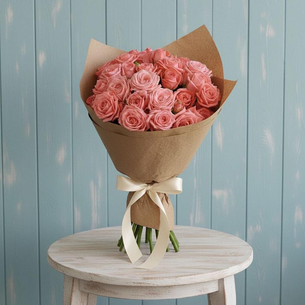 Букет цветов из: Розы в Плесе