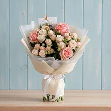 Букет цветов из:  Розы в Плесе