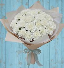 Букет цветов из:  Гвоздики в Плесе