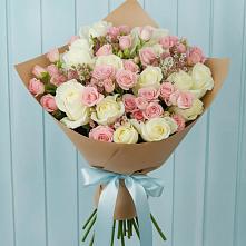 Букет цветов из:  Розы в Плесе